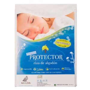 Protector Colchón Rizo Algodón Aguilera