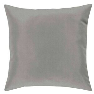 funda cojin gris