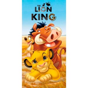 Toalla Playa Rey León Microfibra 75x145 cm