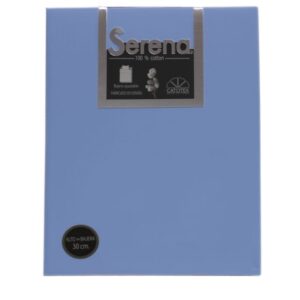 Sábana Bajera Ajustable 100% Algodón 144 Hilos Serena