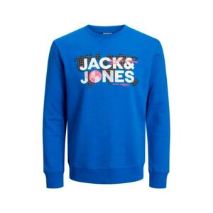 sudadera azul jack jones
