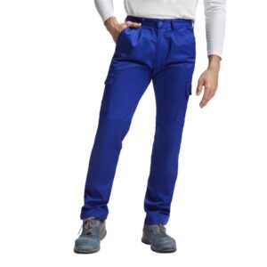 pantalones trabajo azules