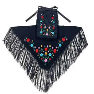 PICO Y DELANTAL BORDADO