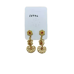 PENDIENTES HUERTANA ROJO