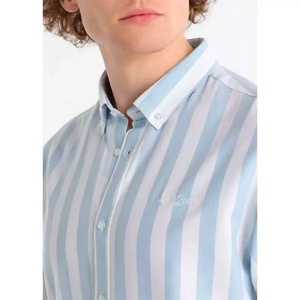 camisa lois hombre azul