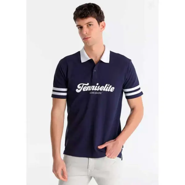 polo lois hombre manga corta