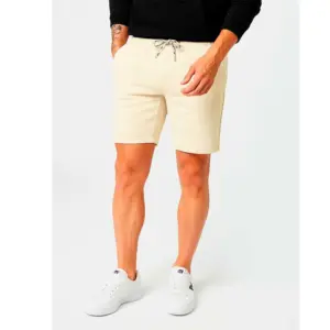 pantalones cortos indicode beige claro chandal hombre