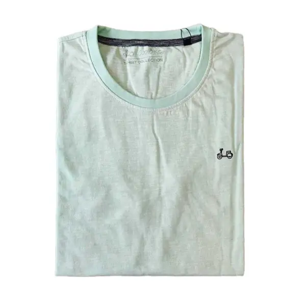 camiseta verde claro hombre