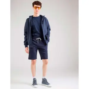 pantalones cortos azul marino hombre chandal