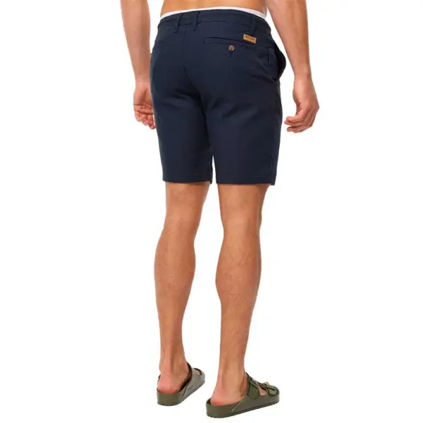 pantalones cortos hombre azul marino