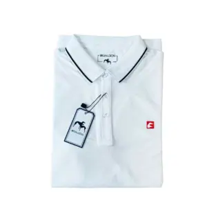 polo manga corta hombre color blanco
