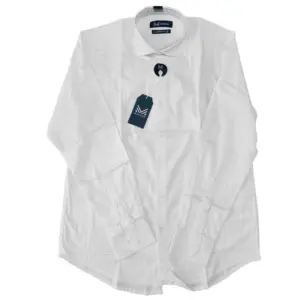 camisa blanca hombre barata