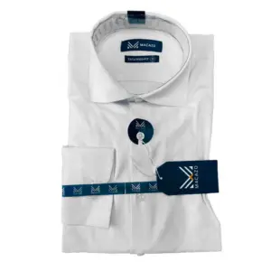 camisa blanca hombre barata