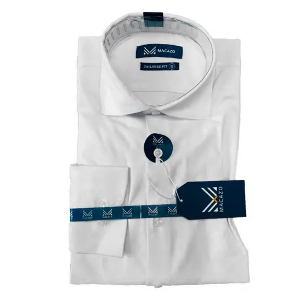 camisa blanca hombre barata