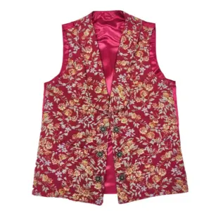 Chaleco Huertano Tapizado Granate 4008