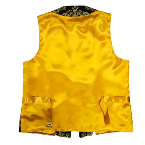 Chaleco Huertano Amarillo 4003 - Imagen 2