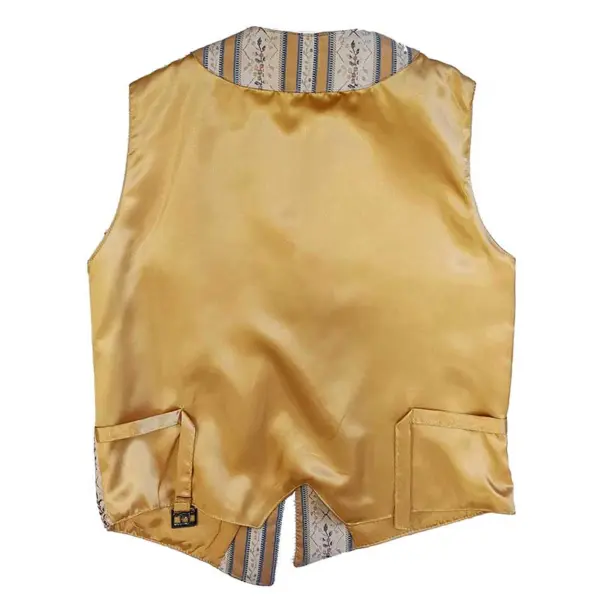 chaleco huertano oro
