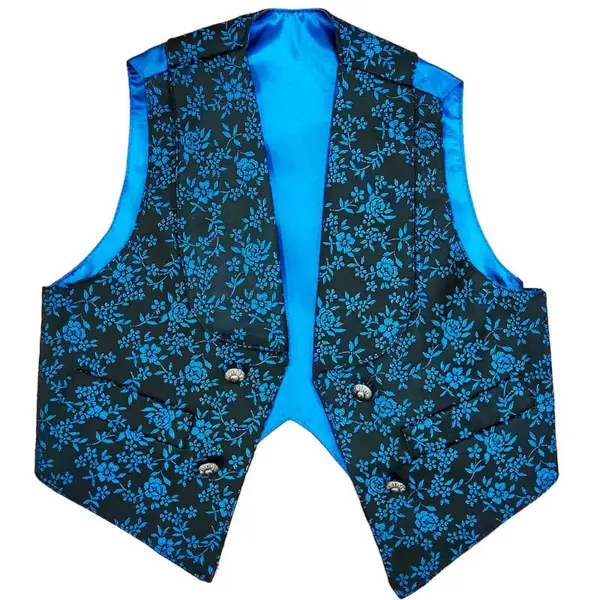 chaleco huertano azul
