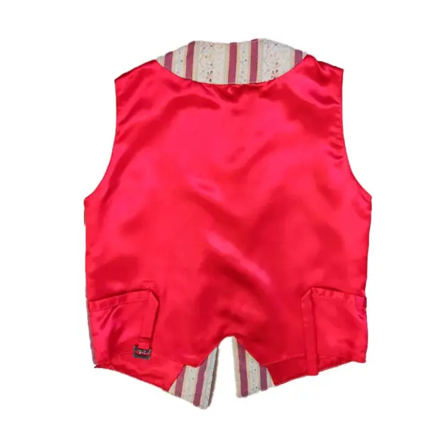 chaleco huertano rojo