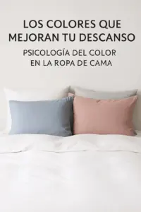 colores ropa de cama