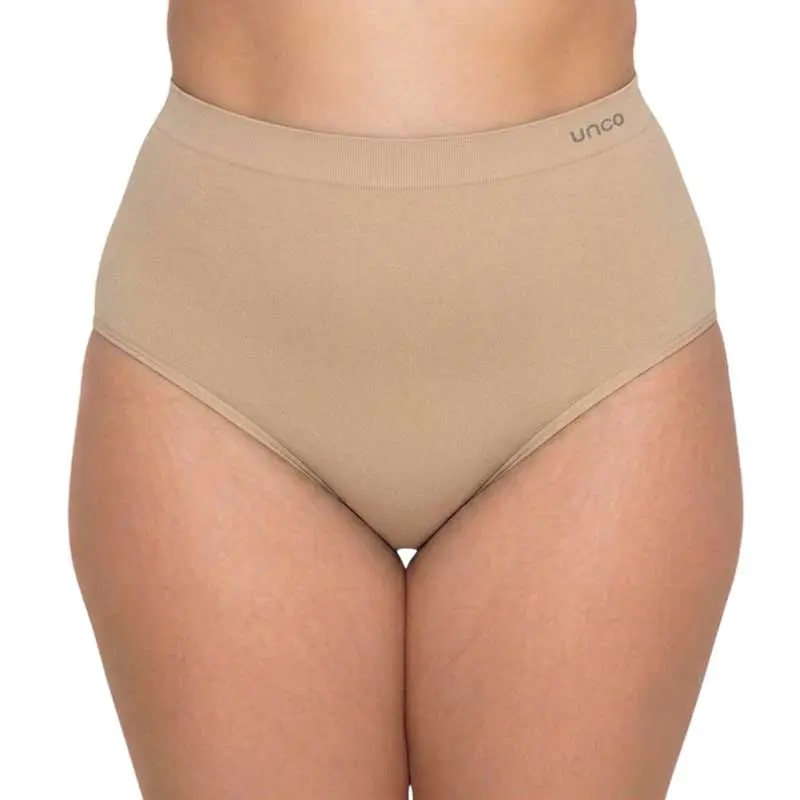 Pack de 4 Bragas UNCO Mujer Talle Muy Alto de Licra XXL Y XXXL