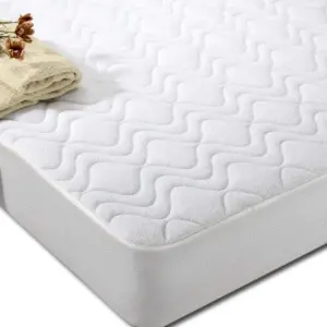 CUBRECOLCHON ULTRA REVERSIBLE DOBLE RIZO 100% ALGODON AGUILERA