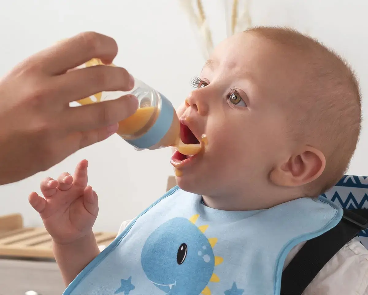 CUCHARA ALIMENTADORA 90ML 3578 AZUL KIOKIDS - Imagen 3